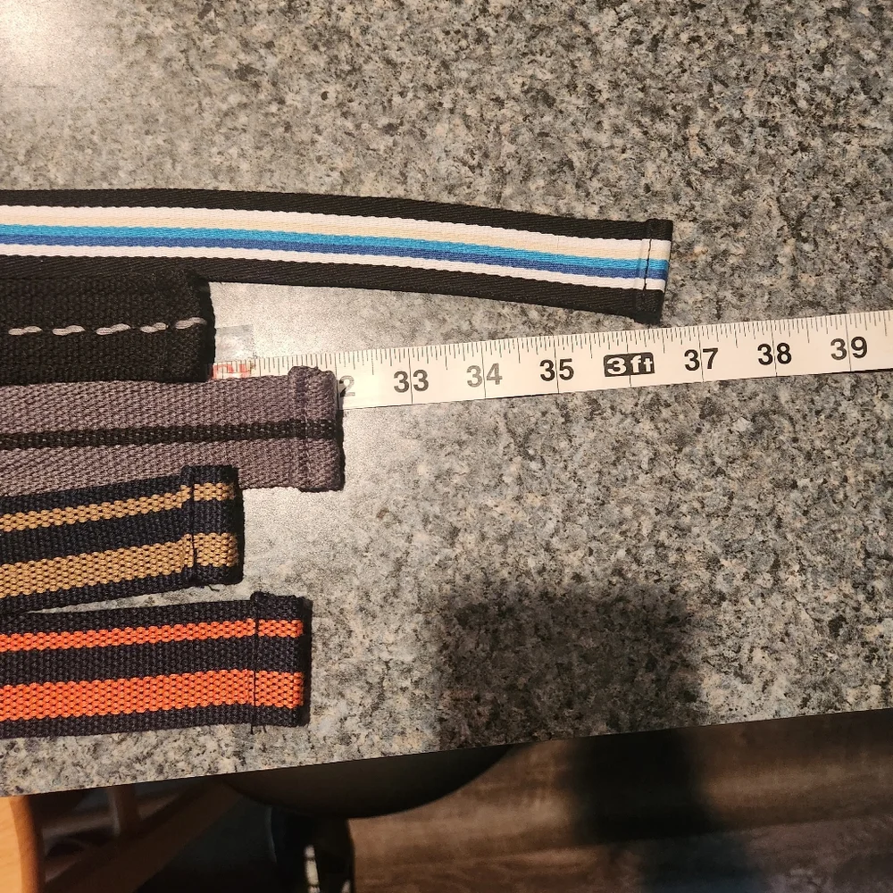 Lot of 5 boys belts